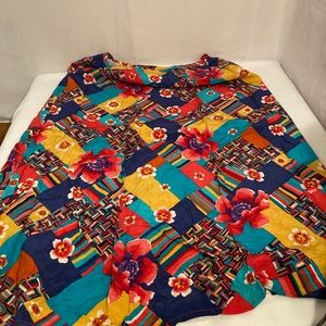 Koos of course multi color silk skirt long